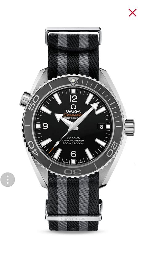 omega watch fabric strap